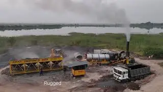 DRUM MIX PLANT 50 (60-90TPH) - AMAX EQUIPMENTS +91 9825019773