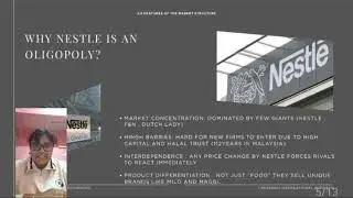 ASSIGNMENT PRINCIPLES OF ECONOMIC (SMP10103) MARKET STRUCTURE OLIGOPOLY NESTLE