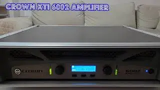 @crownaudio MY NEW CROWN XTI 6002 PROFESSIONAL AMPLIFIER 2&times;2100 WATT