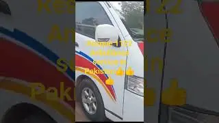 Rescue 1122, a very efficient Ambulance service in Pakistan