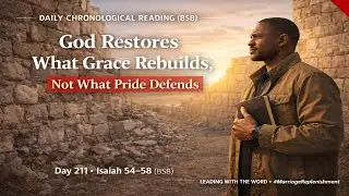 God Restores What Grace Rebuilds, Not What Pride Defends | Daily Bible Devotional for Husbands | Day