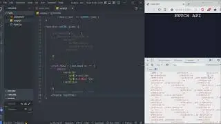 Fetch API ( .then/await ) & (loops)