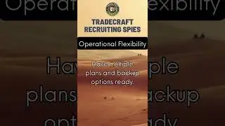 AX Tradecraft - Recruiting Spies - Knowledge Transfer