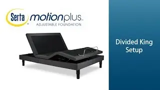 Serta Motion Plus - Divided King Setup