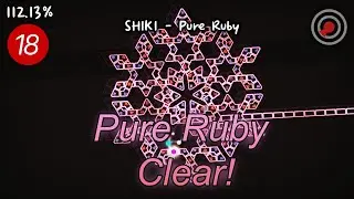 ADOFAI | SHIKI - Pure Ruby | Map By Pinball | Strict Clear!