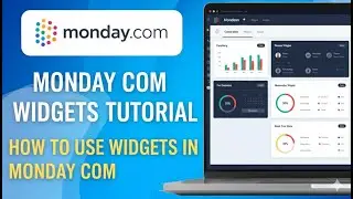 How To Use Widgets In Monday.com (Monday com Widgets Tutorial)