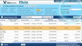 Pluris DLOM Database Long Overview