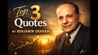 Top 3 Quotes for Stock Market from INTELLIGENT INVESTOR - Benjamin Graham