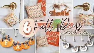 6 Dollar Tree Fall DIYS & Crafts 2021