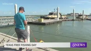 Free fishing day in Texas