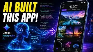 I Built a Complete Wallpaper App in Flutter Using Google Antigravity AI