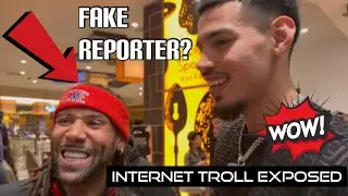 Diego Pacheco and Team Expose Internet Troll @MatchroomBoxing Presser