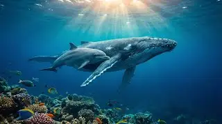 All in One Ocean Wildlife Relaxation 🌊🐬 | Deep Sea Calm Sounds | 4K Ultra HD