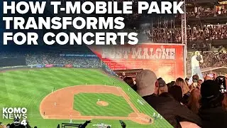 How T-Mobile Park transitions from baseball paradise to rocking concert venue