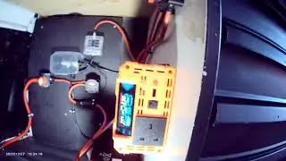 Check this out - 230V and negative terminal fitted into the vauxhall vivaro van