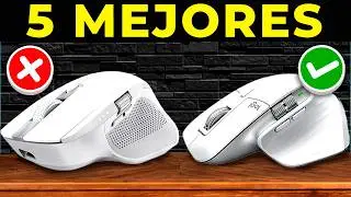😮 Los 5 MEJORES MOUSE de PRODUCTIVIDAD 2025 | MOUSE LOGITECH Calidad Precio