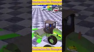 Insane Construction 🏗️ Vehicle Transport | Heavy Machine Loading #shorts #construction #games #short