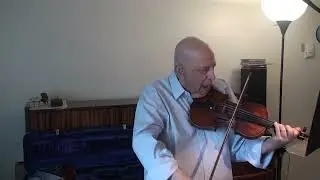 Arkady Karpilovsky playing Old French Solo Violin