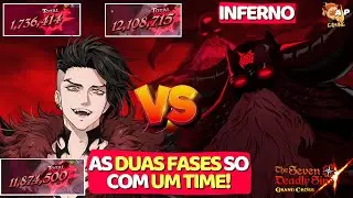 THE BEST TIME! LOKI DESTROYING BOTH PHASES OF THE DEMON KING IN HELL MODE - The Seven Deadly Sins