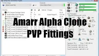 Amarr Alpha Clone PVP Fittings