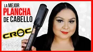 🔴 👌 LA MEJOR PLANCHA DE CABELLO! #CROC Rose Gold Titanium | #KawaiiMakeUp