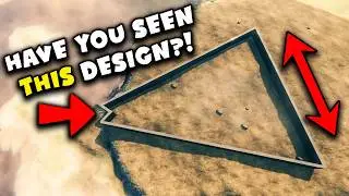 Epic Triangle Castle - Shall we build a harbor for this base? | Valheim