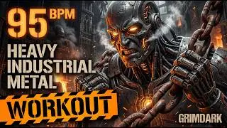 95 BPM Heavy Industrial Metal Workout 2026 - The Grimdark Universe (Relentless Mix)