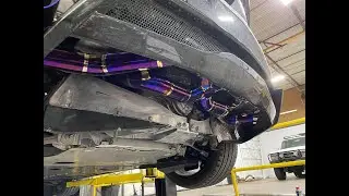 Chevrolet Corvette C8 6.2L 2020-up TOP SPEED PRO-1 Titanium X-Pipe Exhaust