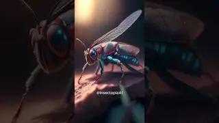 Tiny Thrip Tales: Exploring the Micro World! 🪰 #ThripLife #viralvideo #insect @InsectopiaAI