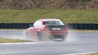 Piotr Robakowski, BMW E36 318is - II SuperOES Tor Poznań - 17.02.2024