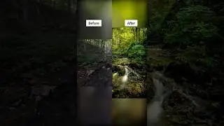Above the falls at Malanaphy Springs Edit Replay #adobesoftware #lightroom #creek