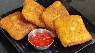 Crispy Bread Box Patties Recipe | Box Patties | veg iftar recipes