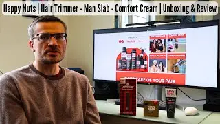 Happy Nuts | Hair Trimmer - Man Slab - Comfort Cream | Unboxing & Review