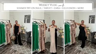 SUMMER 2023 TRY ON HAUL | TARGET + ZARA + LULULEMON + ATHLETA + AMAZON