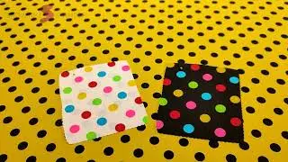 Nylon Spandex  Multicolor Printed Polka Dots Jersey Fabric