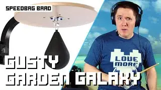 Drumming To Gusty Garden Galaxy But It's Played On A Speed Bag???