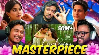 Pardesiya (Param Sundari) Song Reaction 😍 | Sidharth Malhotra, Janhvi Kapoor | Sonu Nigam