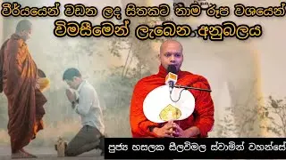 විර්යයෙන් වඩන ලද සිතකට නාම රූප වශයෙන් විමසීමෙන් ලැබෙන අනුබලය #157 REV HASALAKA SEELAWIMALA THERO
