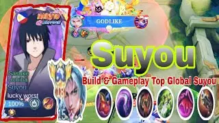 GODLIKE SUYOU! Top Global Build & Gameplay &ndash; Insane Damage | Top Global Suyou by Lucky worst.
