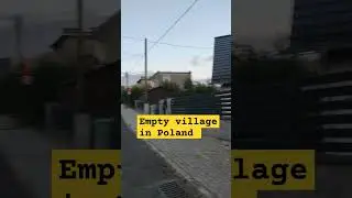 Gaon mai koi nhi hai. empty villages in Poland #comedy  #viral #vlog #shortvideos #poland #funny