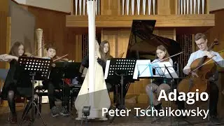 Adagio Molto for String Quartet and Harp (1863-64) - Sofia Harp