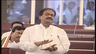 Shabbir Ali Speech in Legislative Council | Minority Reservations | Mohammad Ali Shabbir
