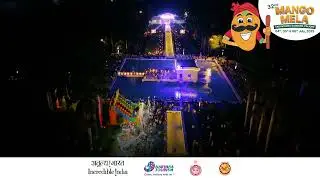 Mango Mela 2025: Aerial view of Mango Mela .