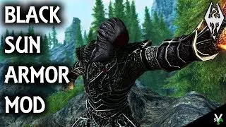 BLACK SUN ARMOR: Armor Mod!!- Xbox Modded Skyrim Mod Showcase