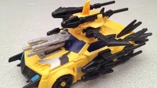 BEAST HUNTERS BUMBLEBEE TRANSFORMERS PRIME TOY REVIEW