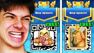 2 FREE QR CODE REWARDS NOW IN CLASH ROYALE!