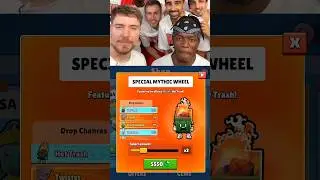 New Special mythic wheel stumble guys 🥹 Hot Trash New mythic skin opening #specialskin #stumbleguys