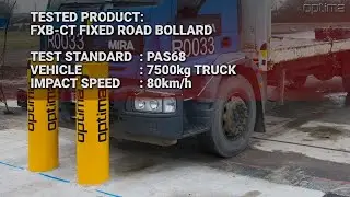 FXB CT CRASH TESTED FIXED BOLLARD