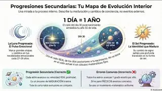 Progresi&oacute;n Secundaria: C&oacute;mo entender tu evoluci&oacute;n interna a trav&eacute;s de la astrolog&iacute;a