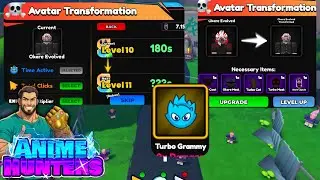 600% MAIS POWER AVATAR EVOLUTION NESSA MINI UPDATE ANIME HUNTERS (GACHIAKUTA) #ROBLOX